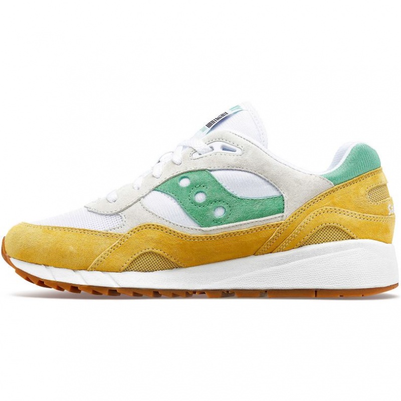 Sneakers Saucony Shadow 6000 Donna Bianche Gialle Verdi | ROMA-BTCU