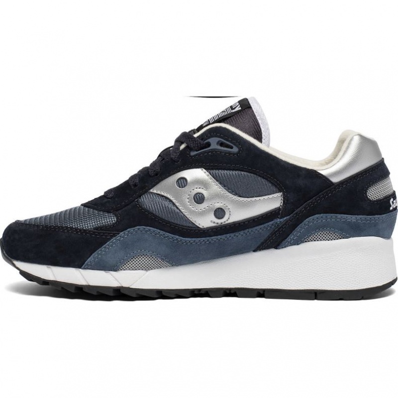 Sneakers Saucony Shadow 6000 Donna Blu Marino Argento | ITALIA-XWAZ