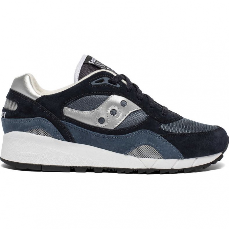 Sneakers Saucony Shadow 6000 Donna Blu Marino Argento | ITALIA-XWAZ