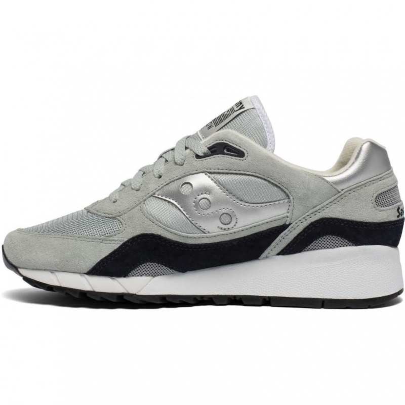 Sneakers Saucony Shadow 6000 Donna Grigie Argento | ITALIA-HYZG