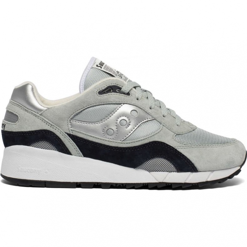 Sneakers Saucony Shadow 6000 Donna Grigie Argento | ITALIA-HYZG