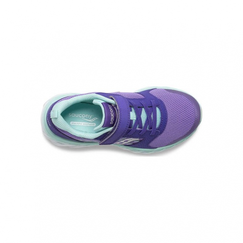 Sneakers Saucony Wind 2.0 A/C Bambini Grandi Viola | ITALIA-JPBG