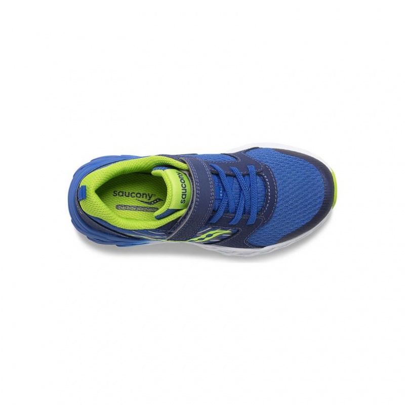 Sneakers Saucony Wind 2.0 A/C Bambini Grandi Blu | ROMA-YBHS