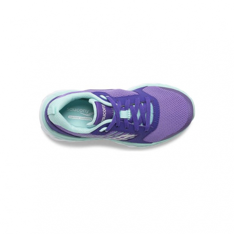 Sneakers Saucony Wind 2.0 Lace Bambini Grandi Viola | ROMA-GEJB